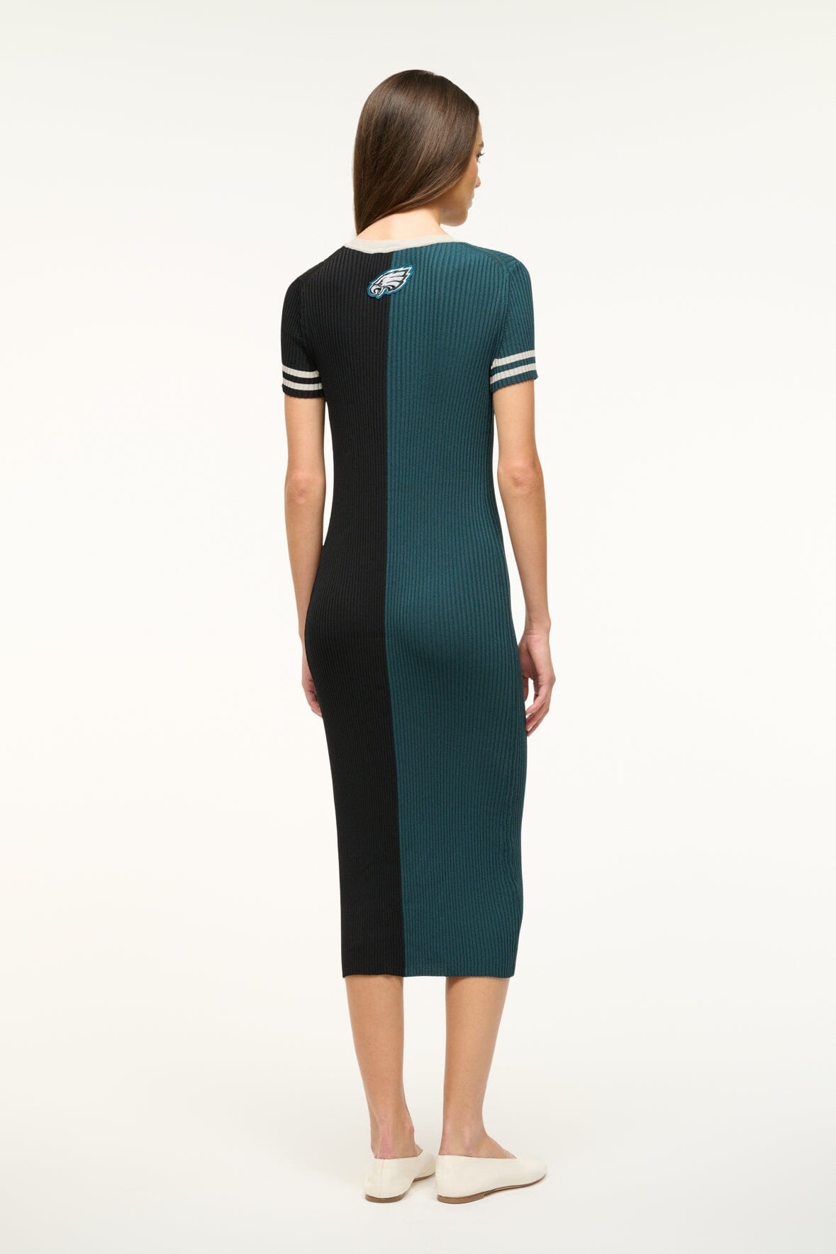 Image THE STAUD NFL COLLEEN DRESS | EAGLES 5 of 7 and Clicking this image will trigger a zoom pop-up