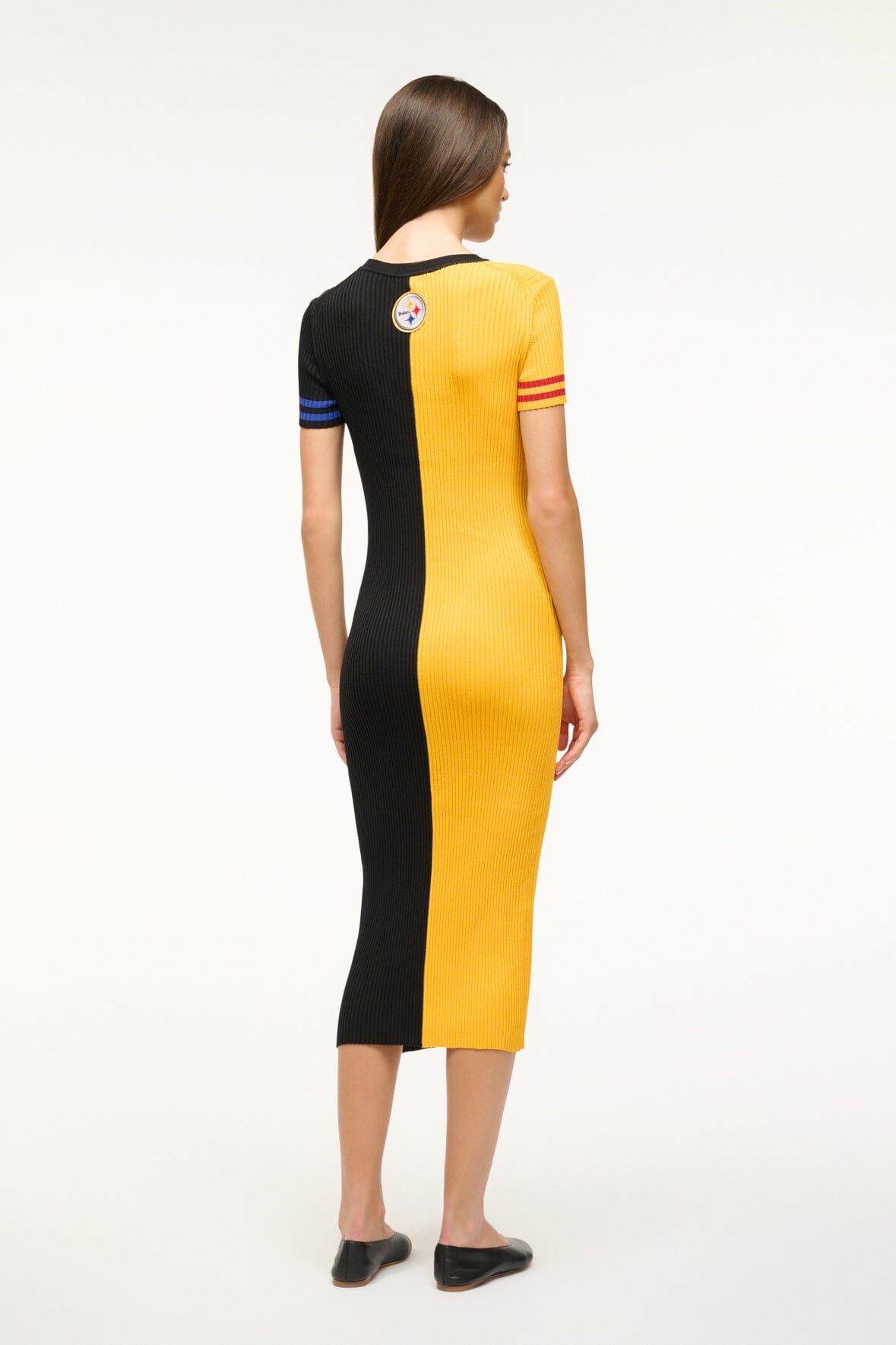 Image THE STAUD NFL COLLEEN DRESS | STEELERS 5 of 5 and Clicking this image will trigger a zoom pop-up