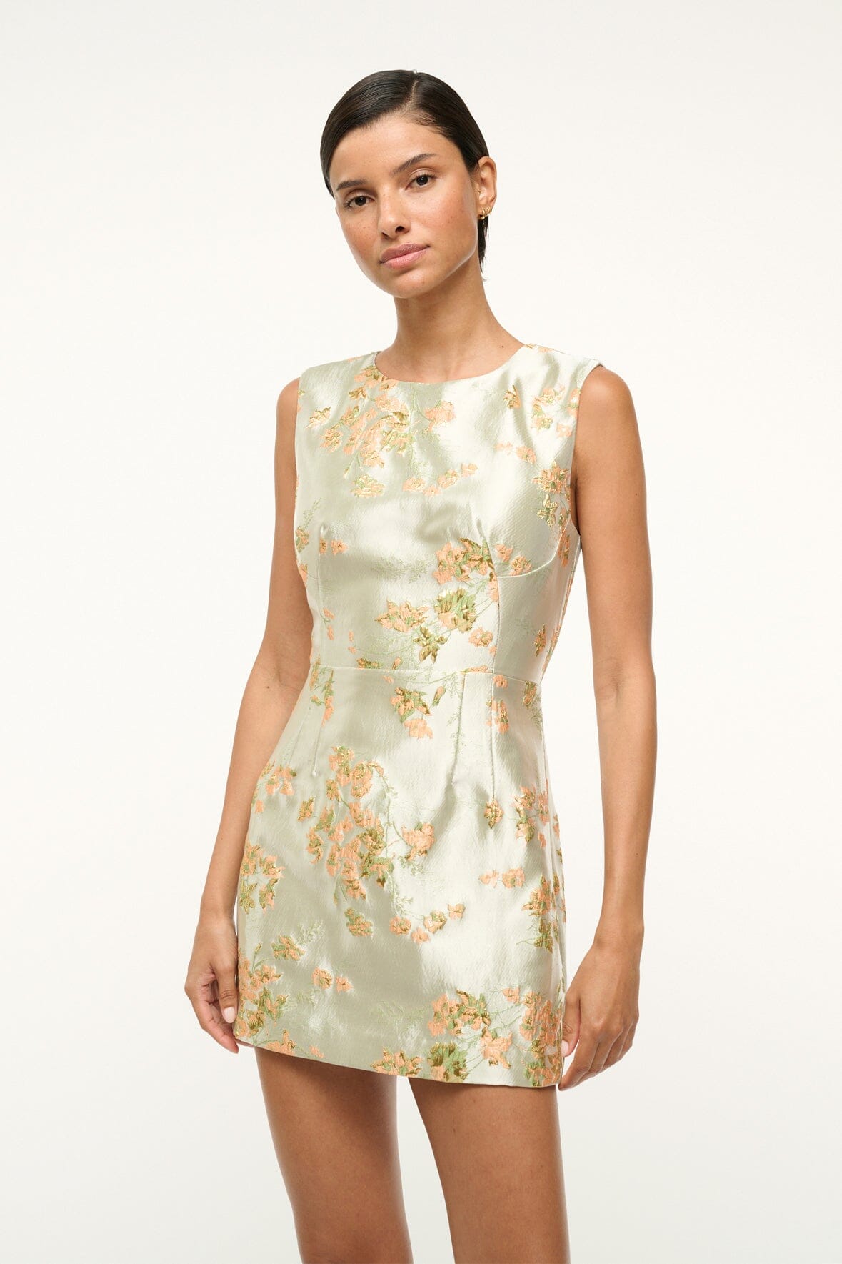 Image GARDEN DRESS | METALLIC BLOOM 2 of 5 and Clicking this image will trigger a zoom pop-up