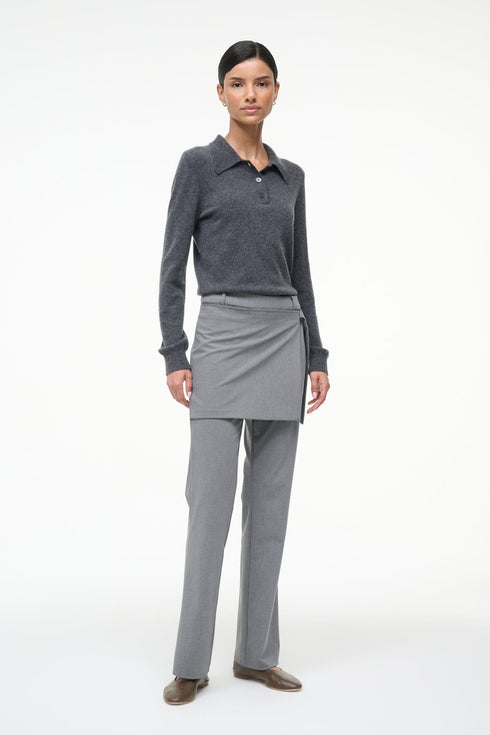 Go to GEMMA CASHMERE SWEATER CHARCOAL view 2