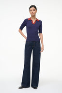 Image GENE TOP | NAVY SANGRIA 1 of 4