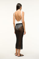 Image INES COVERUP SKIRT | BLACK 3 of 4