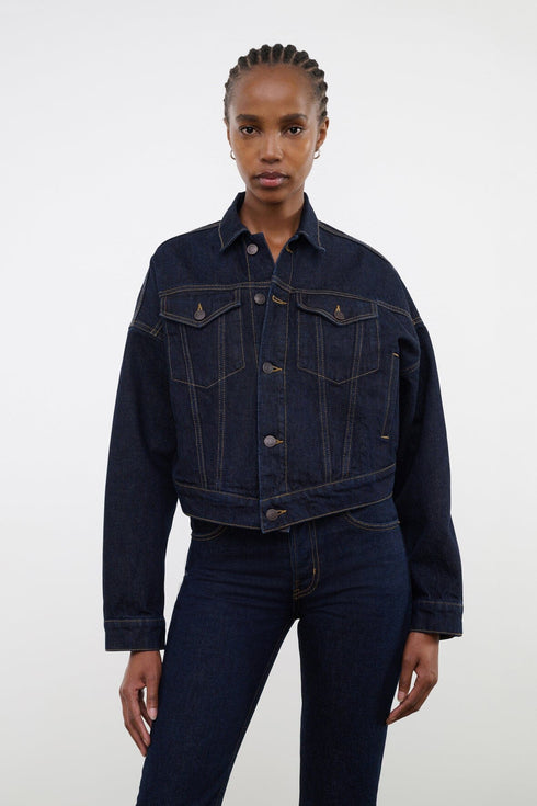 Go to GLEN DENIM JACKET INDIGO view 2
