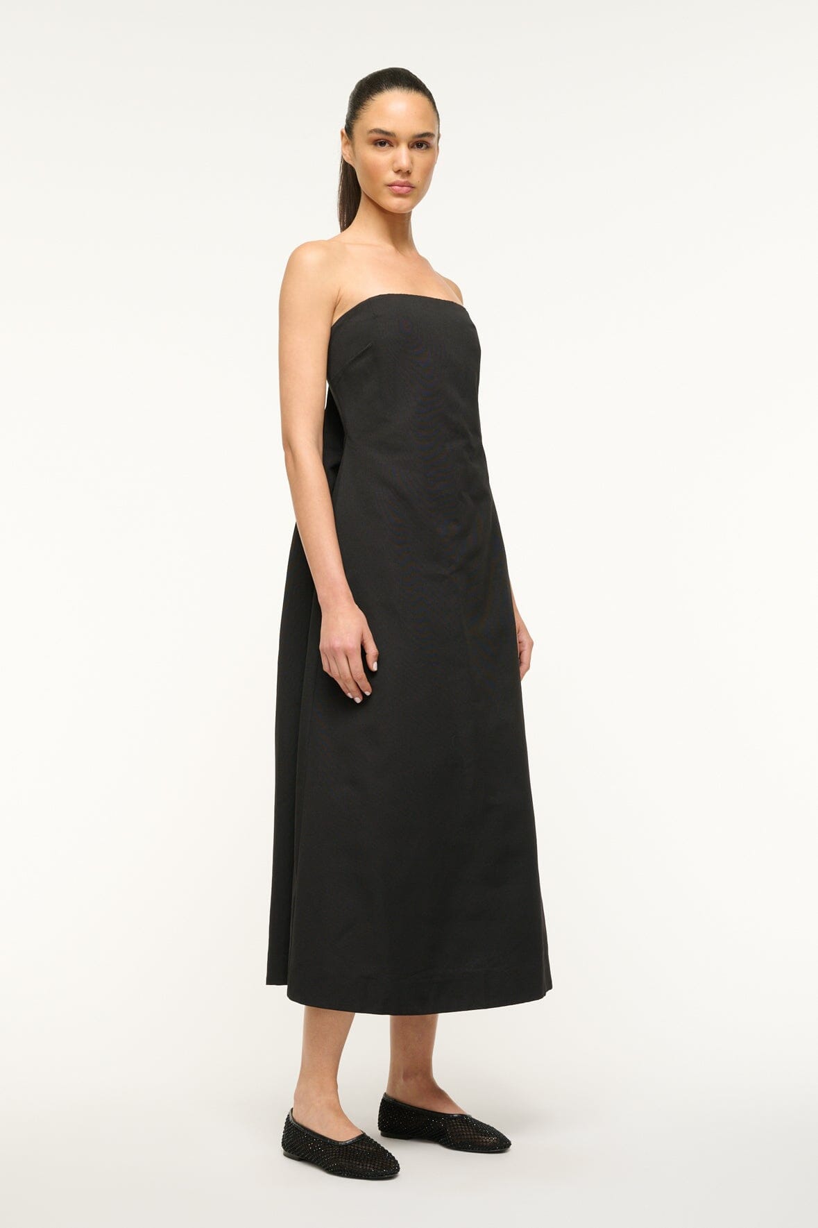 Image KENNEDY DRESS | BLACK 3 of 5 and Clicking this image will trigger a zoom pop-up