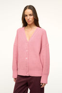 Image MATILDA CARDIGAN | DAMASK PINK 1 of 4