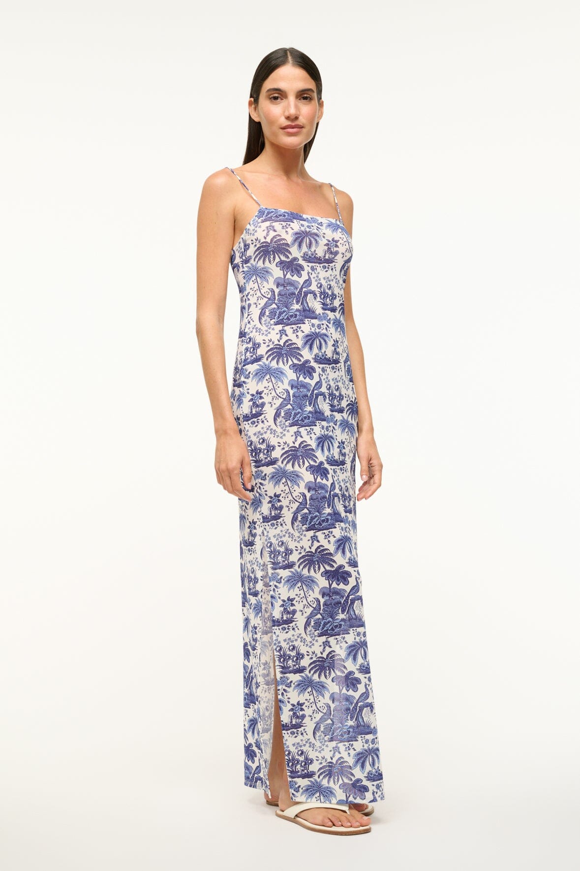 Image HASTINGS COVERUP DRESS | BLUE TOILE 3 of 4 and Clicking this image will trigger a zoom pop-up