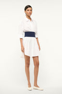 Image MICHELLE DRESS | WHITE NAVY 2 of 5