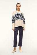 Image MORITZ SWEATER | OATMEAL MULTI FAIRISLE 2 of 4