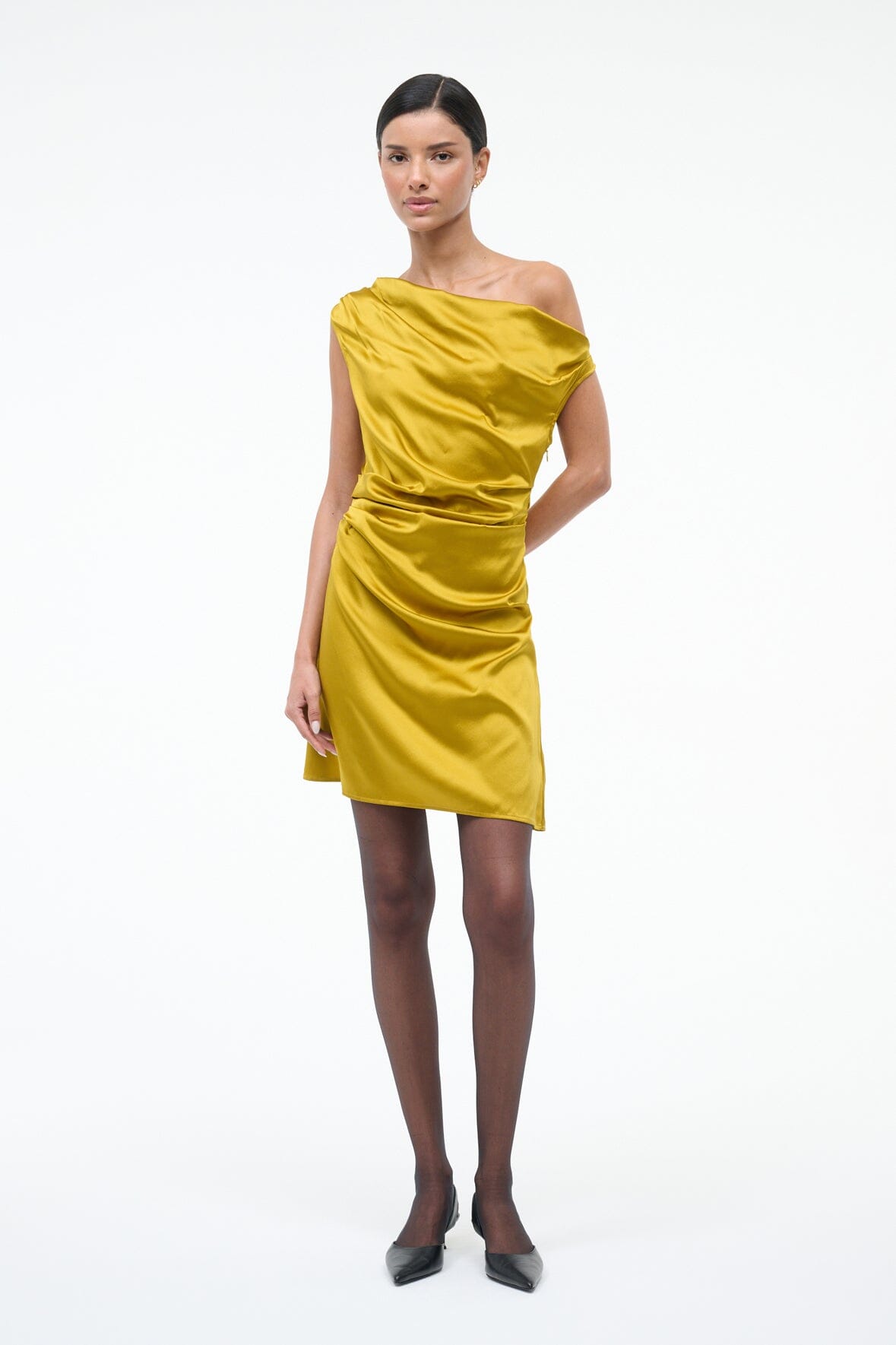 staud yellow sequin dress Staud Yellow Sequin Dress by Staud