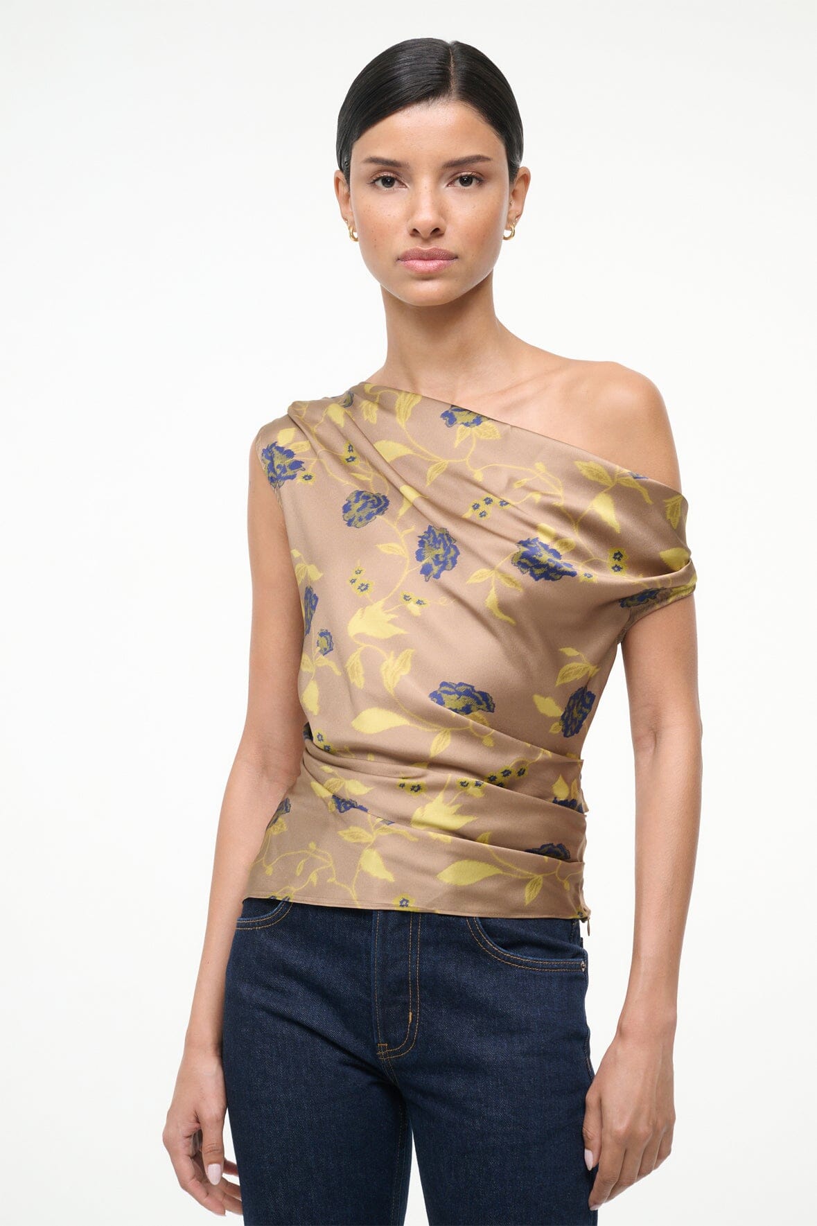 STAUD FALL 2025 PHARE SILK TOP
