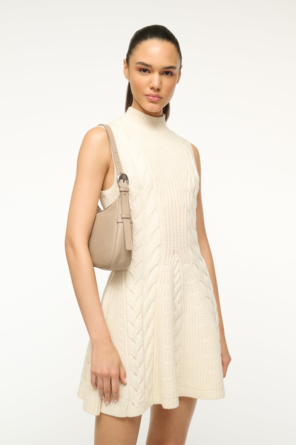 Image PINE SHOULDER BAG | DUNE 2 of 7 and Clicking this image will trigger a zoom pop-up