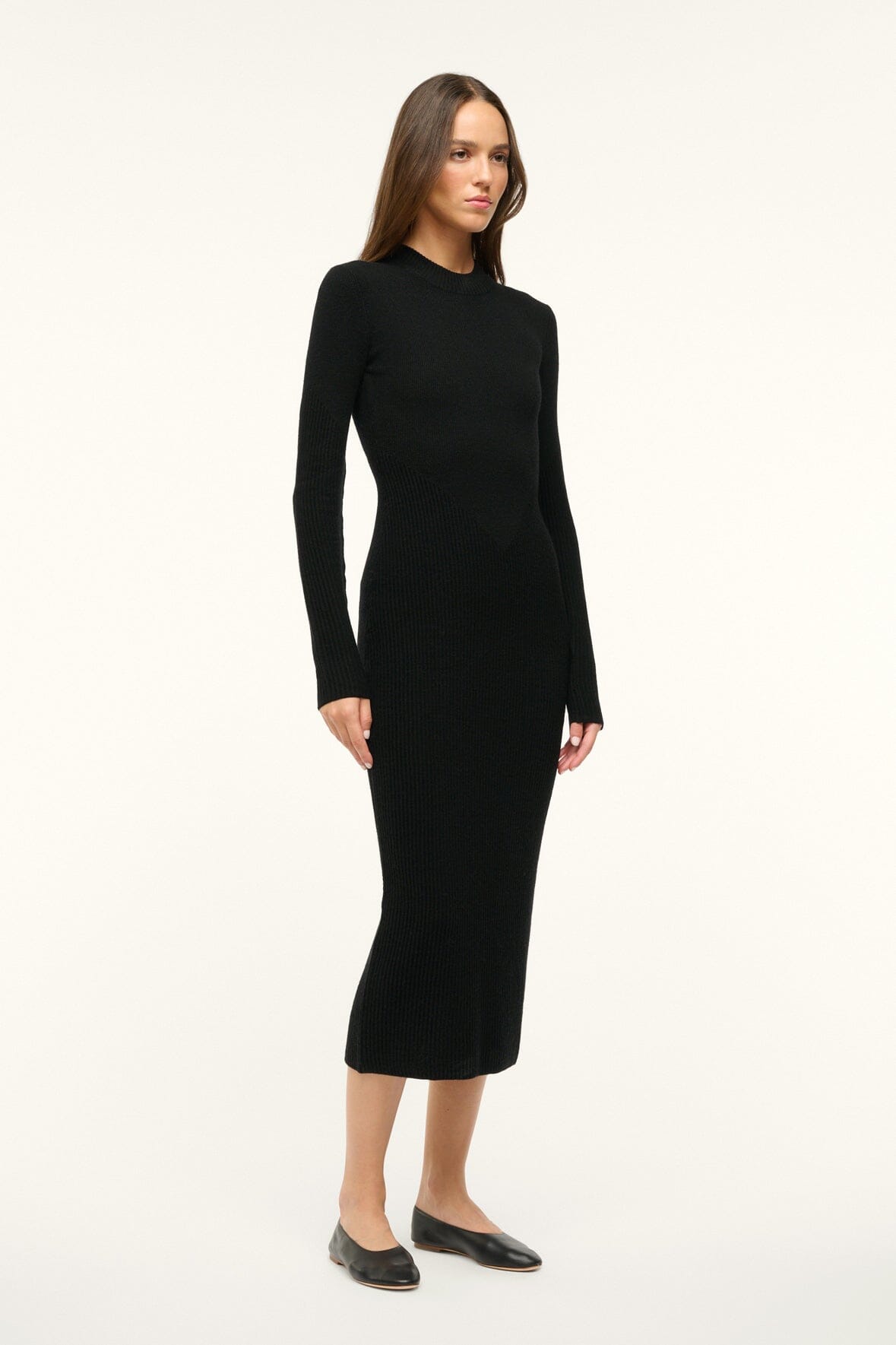 Image RAMONA DRESS | BLACK 3 of 5 and Clicking this image will trigger a zoom pop-up