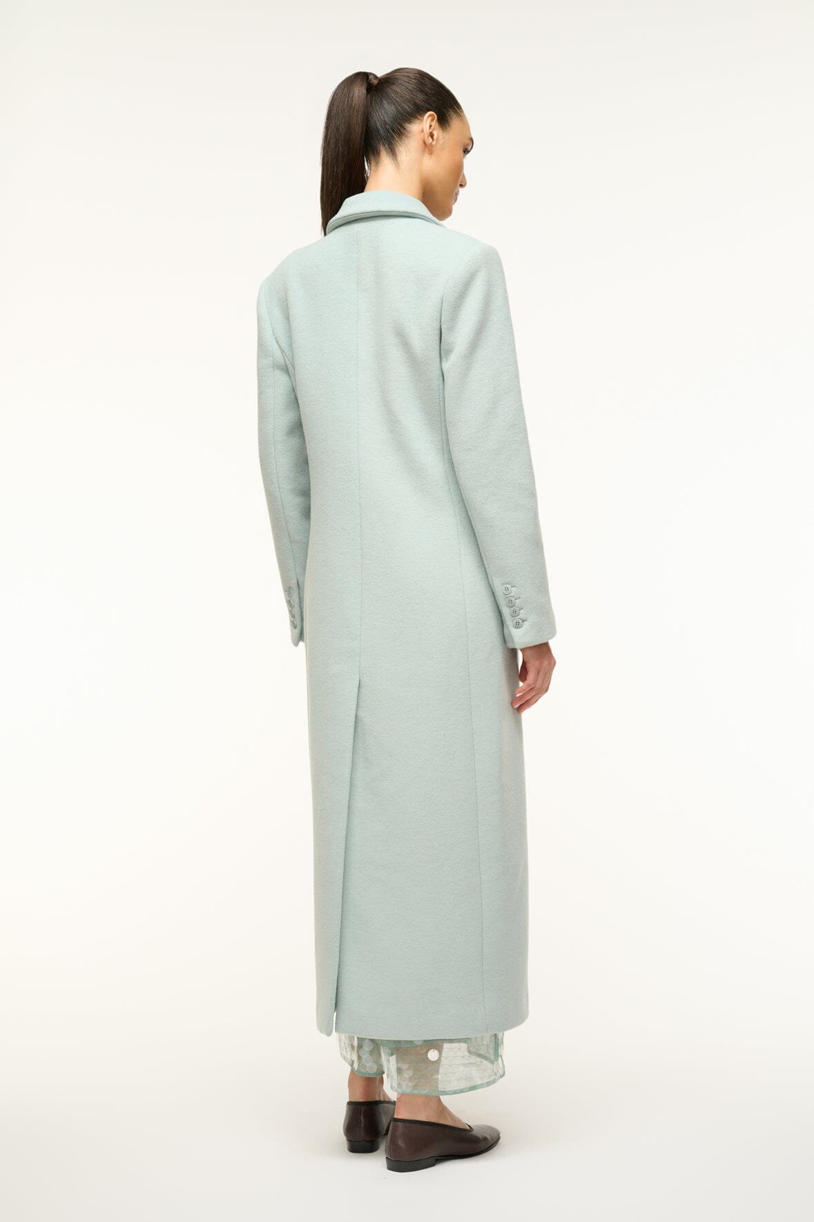 Image SANZA COAT | MIST 5 of 7 and Clicking this image will trigger a zoom pop-up