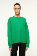 Image SERRANO CASHMERE RELAXED CREW | CLOVER 1 of 4