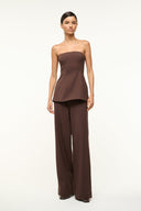 Image SILVIA TOP | DARK CHOCOLATE 2 of 4