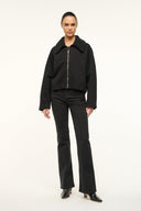 Image STAUD + WRANGLER THE MINIMAL JACKET | BLACK 4 of 5