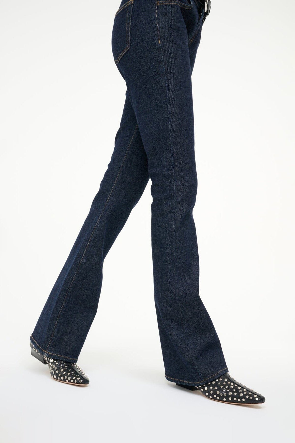 Image WALLY FLAT ANKLE BOOT | RIVETS 2 of 9 and Clicking this image will trigger a zoom pop-up