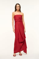 Image CARAVAGGIO DRESS | ROUGE 1 of 6