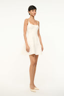 Image JOY MINI DRESS | IVORY 2 of 6