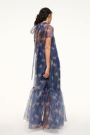 Image CALLUNA DRESS | BOTANICAL NAVY 4 of 6