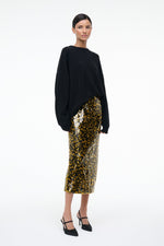CIARA SKIRT | TURMERIC BLACK