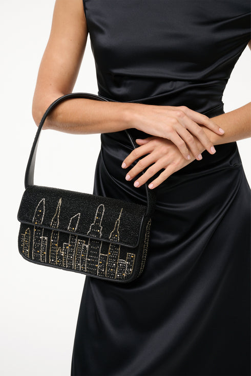Go to TOMMY BEADED BAG NYC SKYLINE view 2