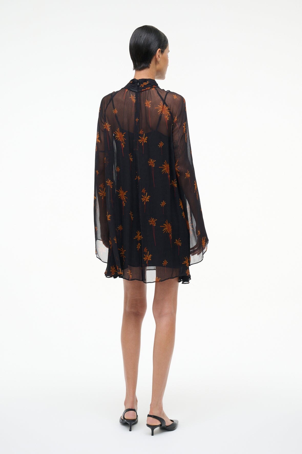Image ESTHER MINI DRESS | AUTUMN NIGHT 4 of 8 and Clicking this image will trigger a zoom pop-up