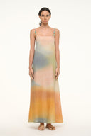 Image LAURA LINEN DRESS | PASTEL CLOUDS 3 of 6