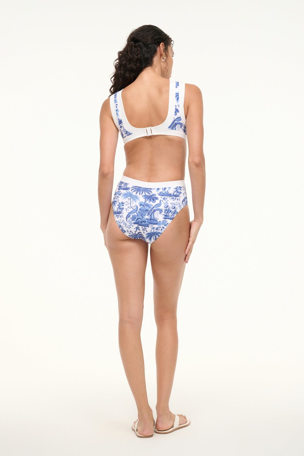 Image DOLCE ONE PIECE | BLUE TOILE 4 of 6 and Clicking this image will trigger a zoom pop-up