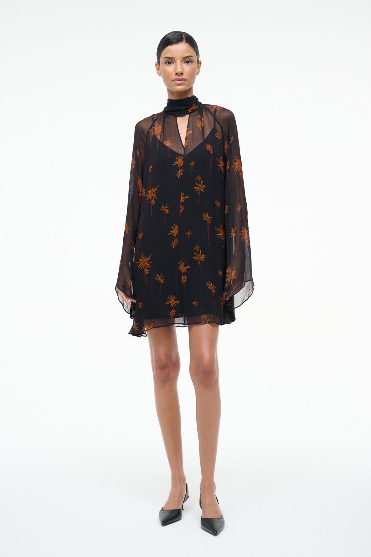 Image ESTHER MINI DRESS | AUTUMN NIGHT 7 of 8 and Clicking this image will trigger a zoom pop-up