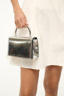 Image ARC EVENING BAG | CHROME 6 of 7