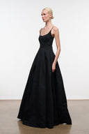 JOY MAXI DRESS | BLACK BLACK / 4