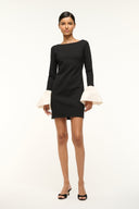 Image HAWTHORNE DRESS | BLACK IVORY 1 of 5