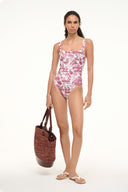 Image ADELAIDE ONE PIECE | BORDEAUX TOILE 2 of 6