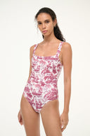 Image ADELAIDE ONE PIECE | BORDEAUX TOILE 1 of 6