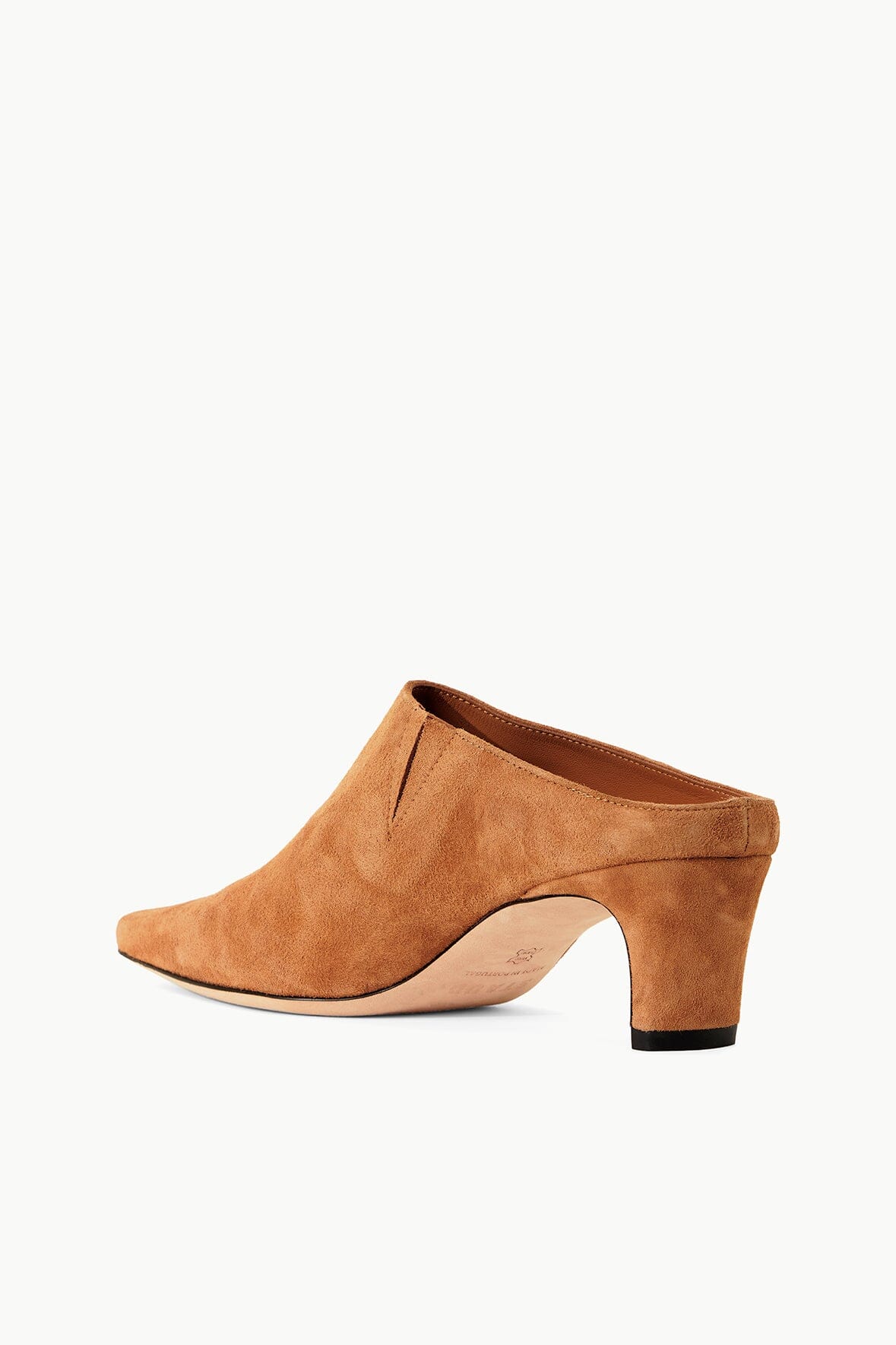 Tan deals suede mule