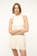 Image CREVASSE MINI DRESS | IVORY 6 of 8