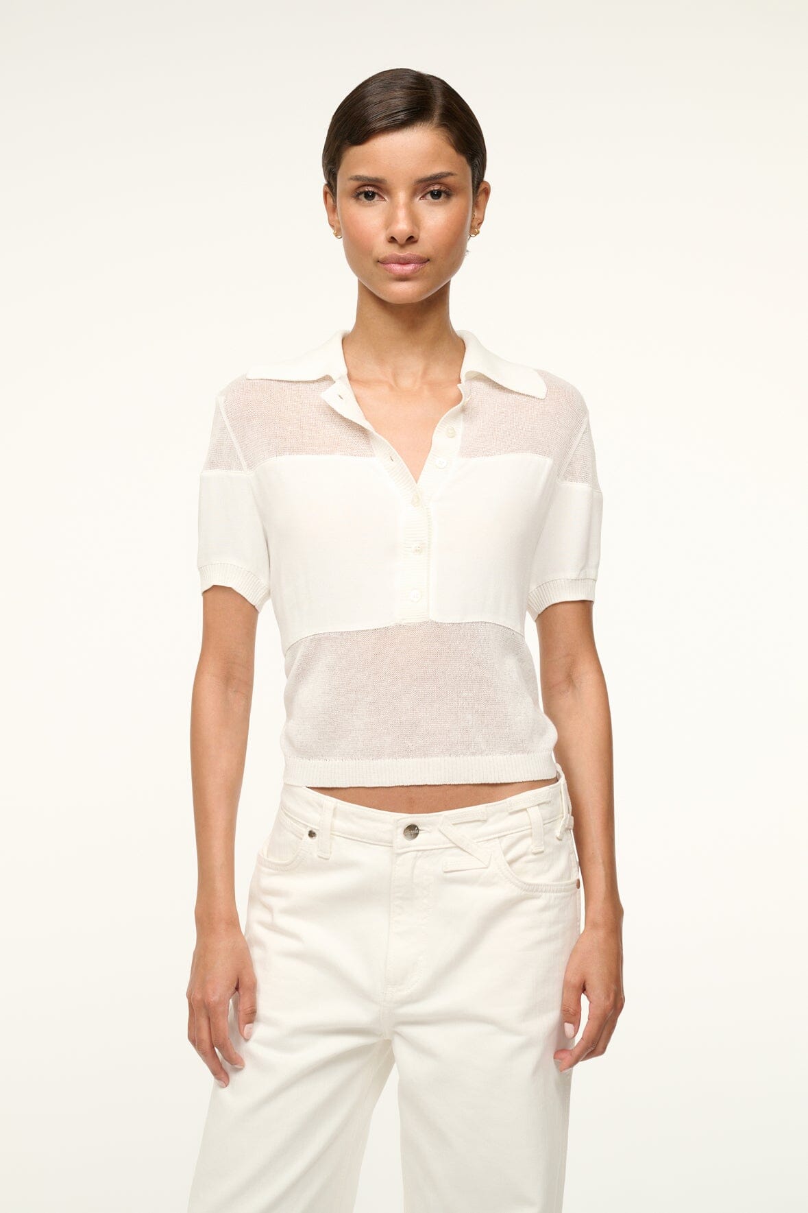 Image QUAINT TOP | WHITE 1 of 4 and Clicking this image will trigger a zoom pop-up