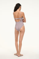 Image MAEVE ONE PIECE | DARK CHOCOLATE MICRO CHECK 3 of 6