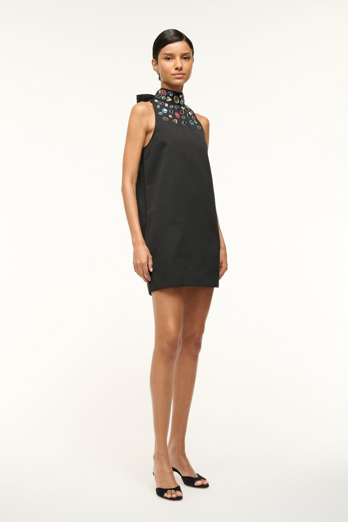 Image FINN DRESS | BLACK CELESTIAL 3 of 5 and Clicking this image will trigger a zoom pop-up