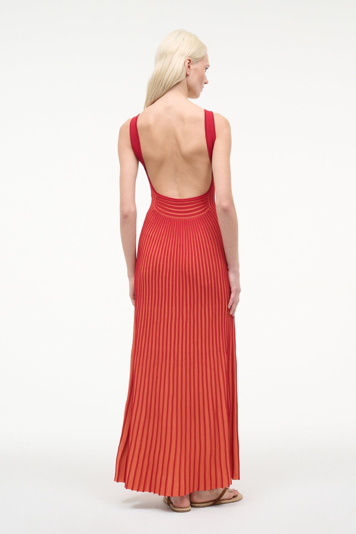 STAUD, Claretta Dress in Sunburst, Size Medium STAUD, Claretta Dress in Sunburst, Size Medium