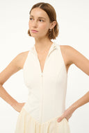 Image CREVASSE MINI DRESS | IVORY 2 of 8