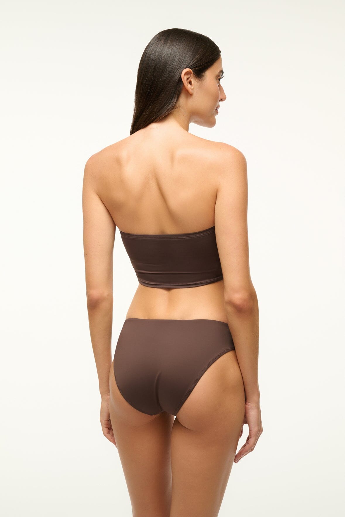 Image JUNO BIKINI TOP | DARK CHOCOLATE 2 of 5 and Clicking this image will trigger a zoom pop-up