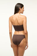 Image JUNO BIKINI TOP | DARK CHOCOLATE 2 of 5