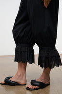 RENZO PANT | BLACK BLACK / XS