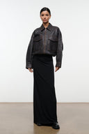 EUGENE LEATHER JACKET | DISTRESSED BROWN DISTRESSED BROWN / XS