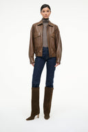 Image WALLY FOLDOVER HIGH HEEL BOOT | TRUFFLE 2 of 8