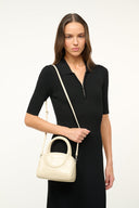 Image MAUDE MINI BOWLER BAG | CREAM 4 of 7