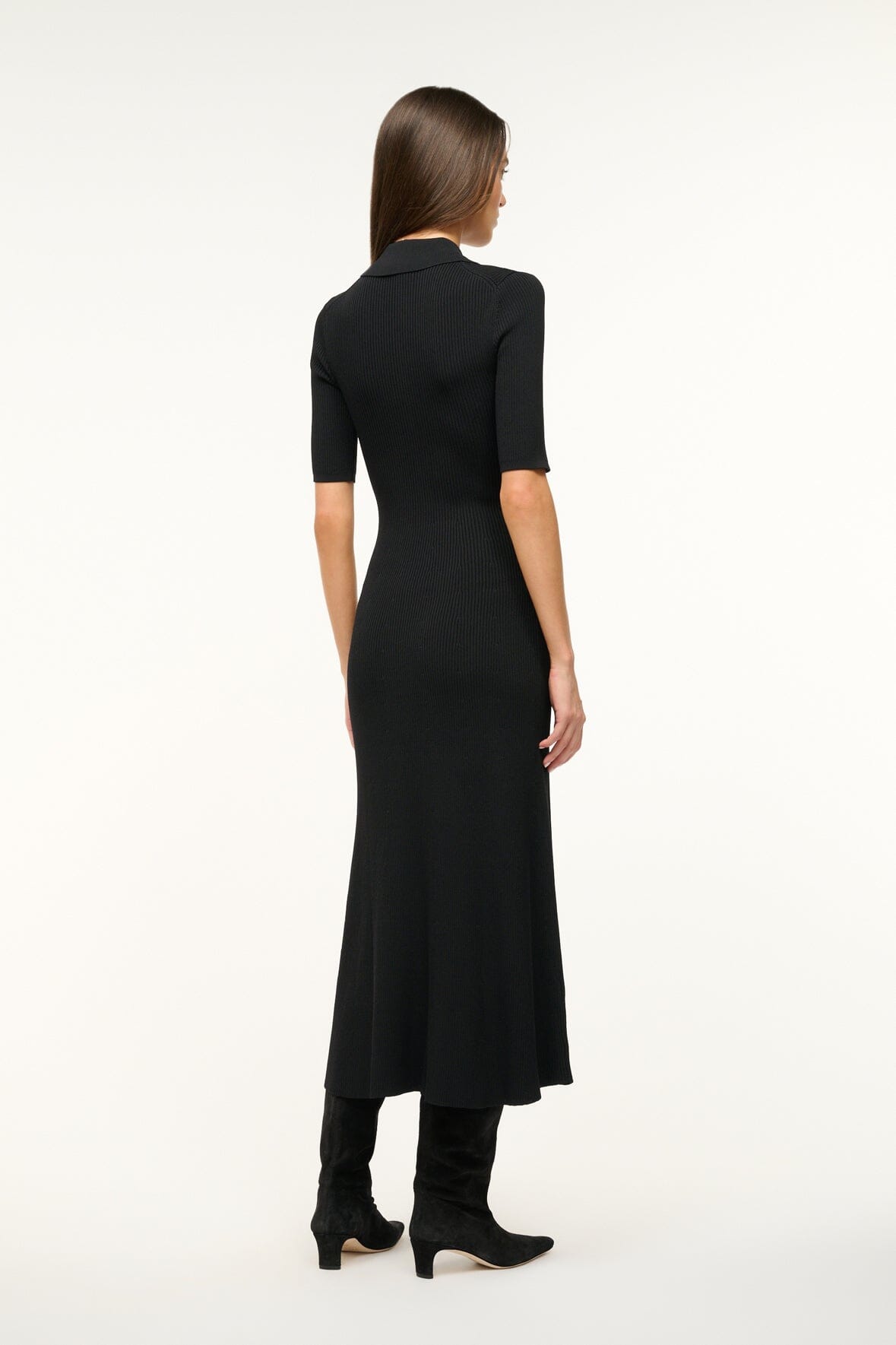 Image ROLAND DRESS | BLACK 4 of 6 and Clicking this image will trigger a zoom pop-up