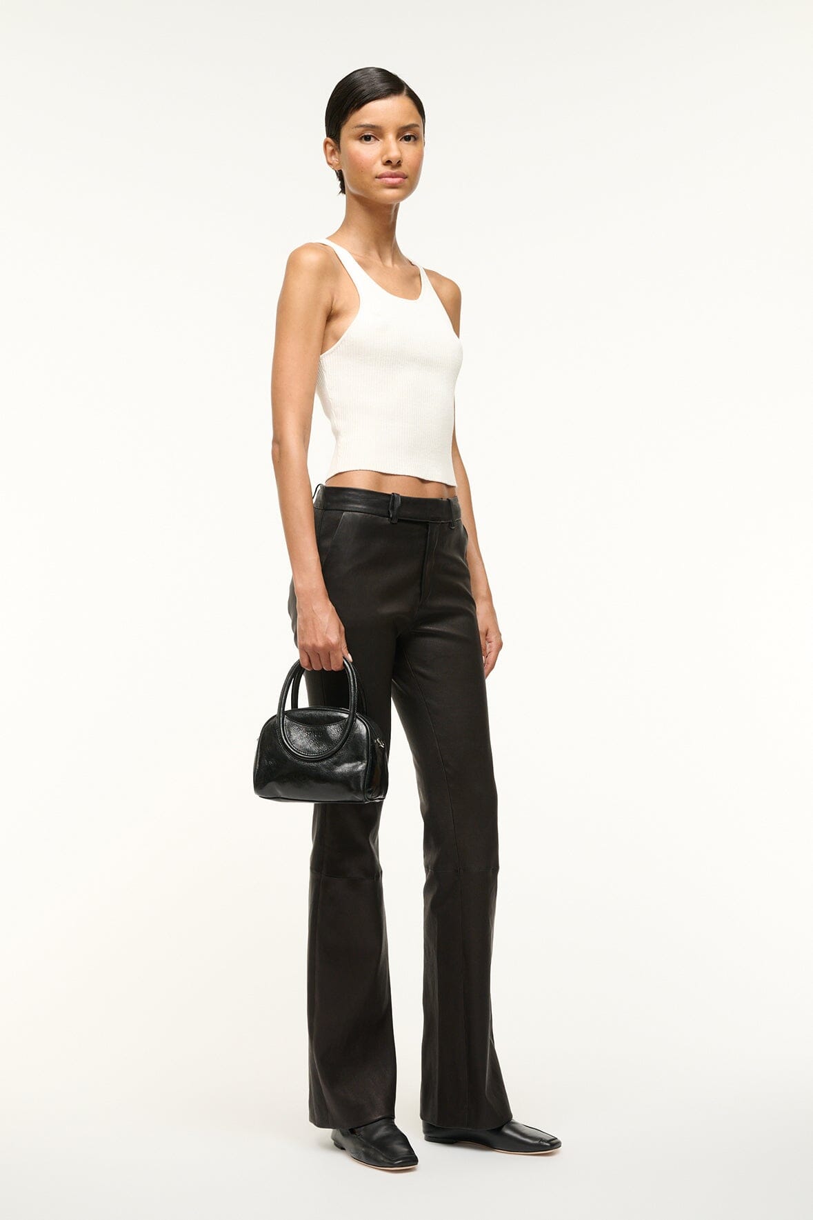 Image MAUDE MINI BOWLER BAG | BLACK 4 of 7 and Clicking this image will trigger a zoom pop-up